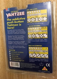 Electronic Yahtzee Box Art