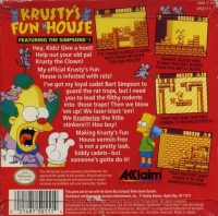 Krusty's Fun House Box Art