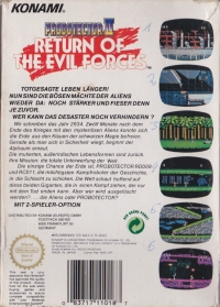 Probotector II: Return of the Evil Forces [DE] Box Art