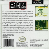 Star Wars: The Empire Strikes Back (Ubisoft) Box Art