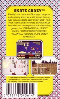 Skate Crazy - Kixx Box Art