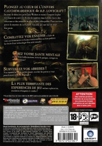 Call of Cthulhu: Dark Corners of the Earth [FR] Box Art