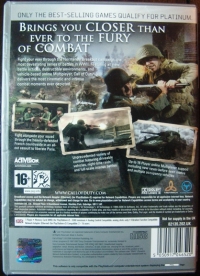 Call of Duty 3 - Platinum Box Art