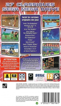 Sega Mega Drive Collection - PSP Essentials [FR] Box Art