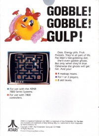 Ms. Pac-Man Box Art