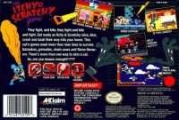 Itchy & Scratchy Game, The Box Art