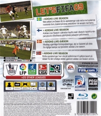 FIFA 09 [SE][FI][DK][NO] Box Art