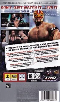 WWE SmackDown vs. Raw 2007 - Platinum Box Art
