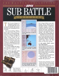 Sub Battle Simulator Box Art