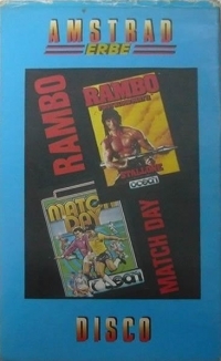 Rambo / Match Day Box Art