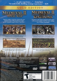 Medieval II: Total War - Gold Edition Box Art