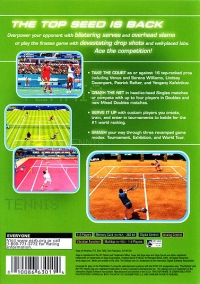 Sega Sports Tennis Box Art