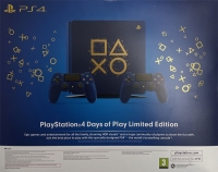 Sony PlayStation 4 CUH-2116A - Days of Play Box Art