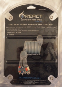 React Component Video Cable Box Art