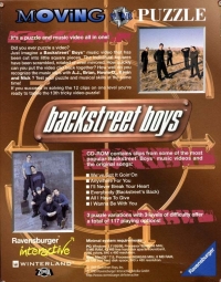 Backstreet Boys: Moving Star Puzzle Box Art