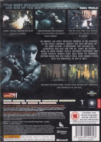 Chronicles of Riddick, The: Assault on Dark Athena Box Art