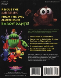 Croc: Legend of the Gobbos Official Game Secrets Box Art