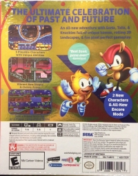 Sonic Mania Plus (Includes Art Book & Sega Genesis Reversible Cover) Box Art