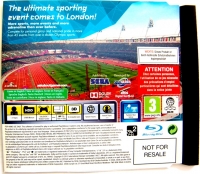 London 2012: The Official Video Game Of The Olympic Games (Not for Resale) Box Art