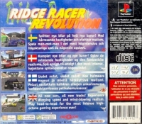 Ridge Racer Revolution [DK][FI][SE] Box Art