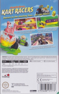 Nickelodeon Kart Racers Box Art