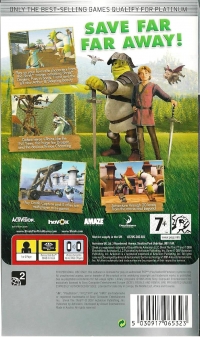 Shrek The Third - Platinum Box Art