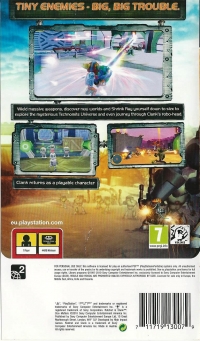 Ratchet & Clank: Size Matters - PSP Essentials Box Art