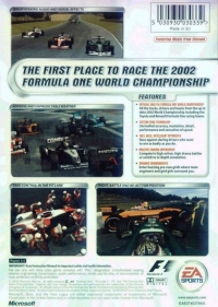 F1 2002 Box Art