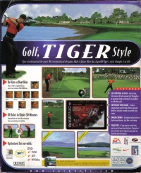 Tiger Woods 99 PGA Tour Golf Box Art
