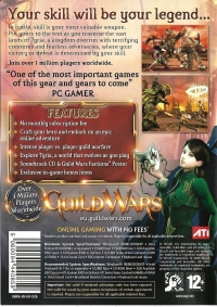 Guild Wars (Over 1 Million Players) Box Art