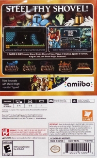 Shovel Knight: Treasure Trove Box Art