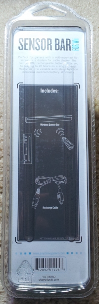 Psyclone Essentials Wireless Sensor Bar for Wii Box Art