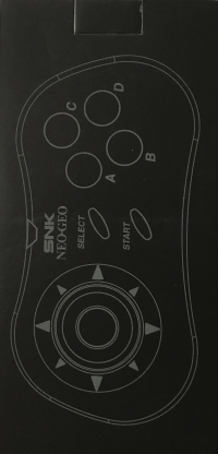 SNK NeoGeo Mini Pad (Black) Box Art