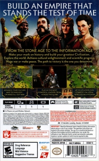 Sid Meier's Civilization VI Box Art