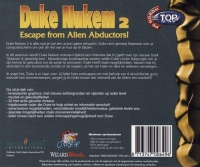 Duke Nukem 2: Escape From Alien Abductors Box Art