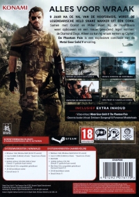 Metal Gear Solid V: The Phantom Pain [NL] Box Art