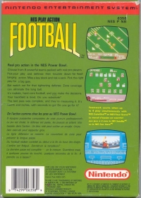 NES Play Action Football Box Art