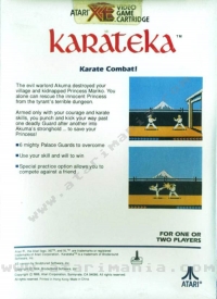 Karateka Box Art