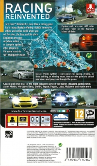Test Drive Unlimited - PSP Essentials Box Art