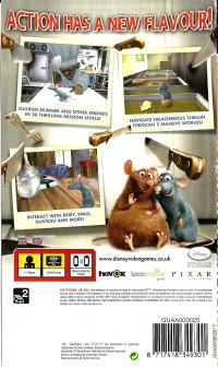 Disney/Pixar Ratatouille - PSP Essentials Box Art