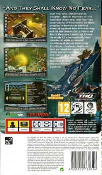 Warhammer 40,000: Squad Command - PSP Essentials Box Art