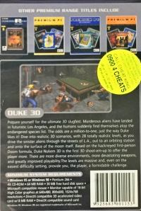 Duke Nukem 3D - Premium Range Grey Box Art