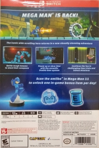 Mega Man 11 - amiibo Edition Box Art