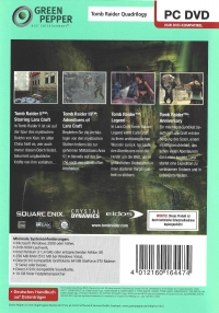Tomb Raider Quadrilogy - Green Pepper Box Art