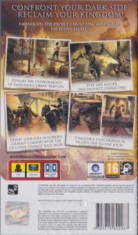 Prince of Persia: Rival Swords - PSP Essentials Box Art