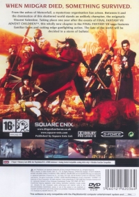 Dirge of Cerberus: Final Fantasy VII Box Art