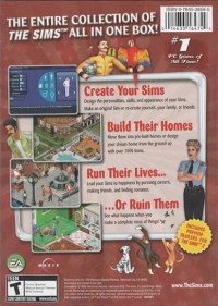 Sims, The: Complete Collection (orange PC) Box Art