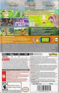 Pokémon: Let's Go, Eevee! + Poké Ball Plus Pack Box Art