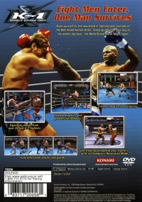 K-1 World Grand Prix Box Art