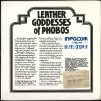 Leather Goddesses of Phobos Box Art